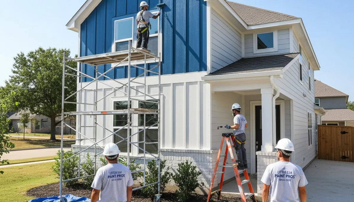 Allen, TX painting contractor delivering professional interior and exterior painting services
