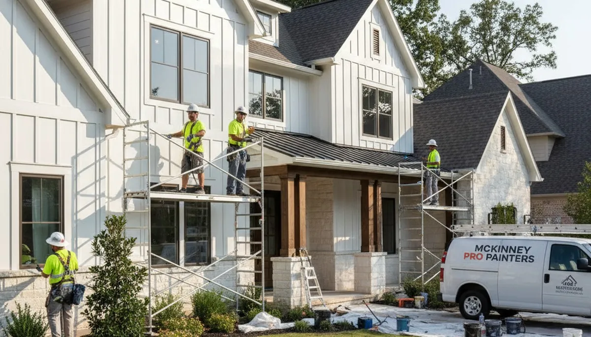 Painting services in Allen, TX for interior and exterior home painting projects