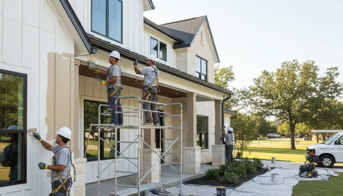 Professional painting services in Allen, TX for residential and commercial properties
